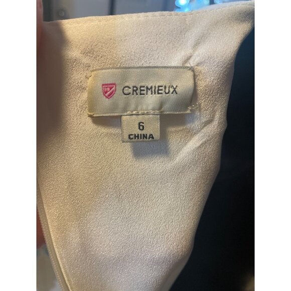 Cremieux White Long Sleeved Sheath Dress Sz 6 - Picture 6 of 9